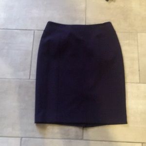 Eggplant colored A- line skirt